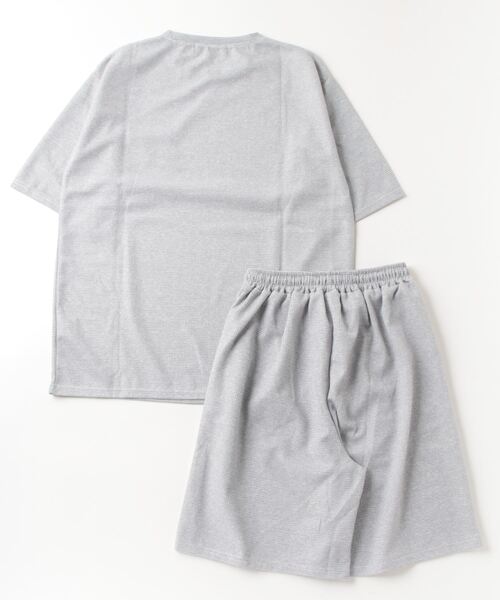 .KOM(ドットコム)の「『.KOM/ドットケーオーエム』オーバーサイズ サマーセットアップ【Y】【CN】(その他トップス・メンズ・グレー/ブラック/ブルー・FREE)」の8枚目の写真