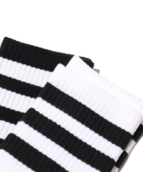adidas（アディダス）の「adidas KNEE SOCK 2PP / アディダス KNEE ソックス 2PP（ソックス/靴下・メンズ・ホワイト・S）」の4枚目の写真