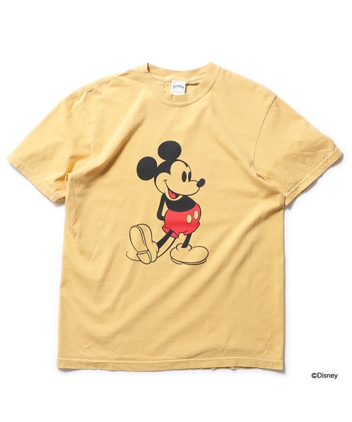 【セール】HOUSTON-MICKEY PRINT S/S TEE（Tシャツ/カットソー）｜HOUSTON（ヒューストン）