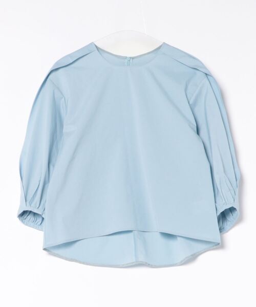TITE IN THE STORE（ティテ　インザ　ストア）の「タイプライタータックブラウス（シャツ/ブラウス・レディース・ブラック/オフホワイト/ブルー・38）」の15枚目の写真