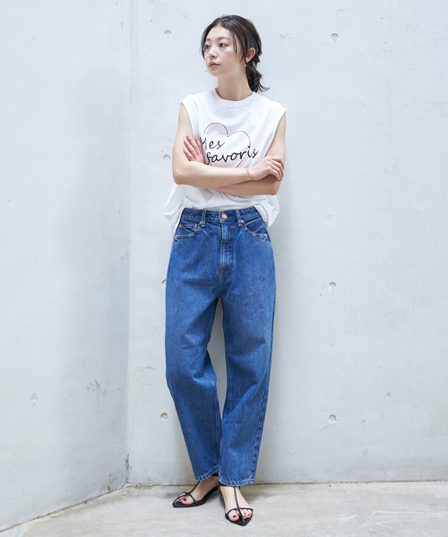 Rouge vif Anna（ルージュヴィフアンナ）の「ハートロゴノースリボックスTEE（Tシャツ/カットソー・レディース・ホワイト/ブラック・フリー）」の22枚目の写真