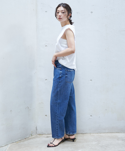 Rouge vif Anna（ルージュヴィフアンナ）の「ハートロゴノースリボックスTEE（Tシャツ/カットソー・レディース・ホワイト/ブラック・フリー）」の13枚目の写真