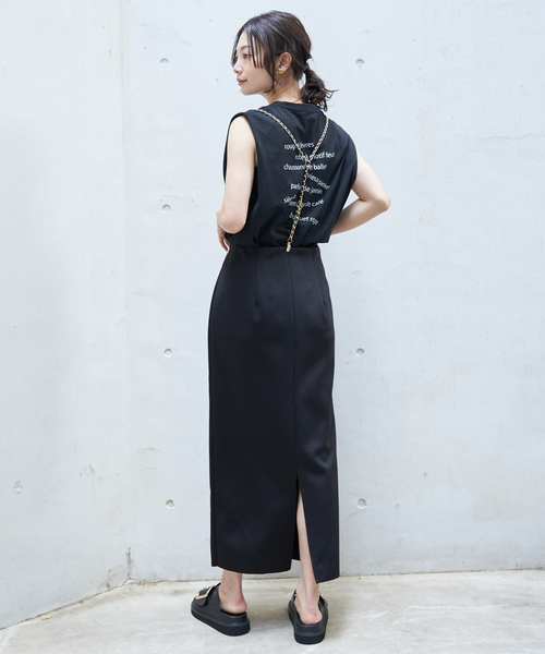 Rouge vif Anna（ルージュヴィフアンナ）の「ハートロゴノースリボックスTEE（Tシャツ/カットソー・レディース・ホワイト/ブラック・フリー）」の17枚目の写真