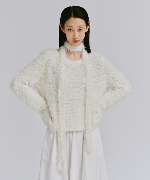 WAAC 防寒 裏地つきシャギーニット ブラック WAAC 防寒 裏地つきシャギーニット ブラック FEKETE（フェケテ