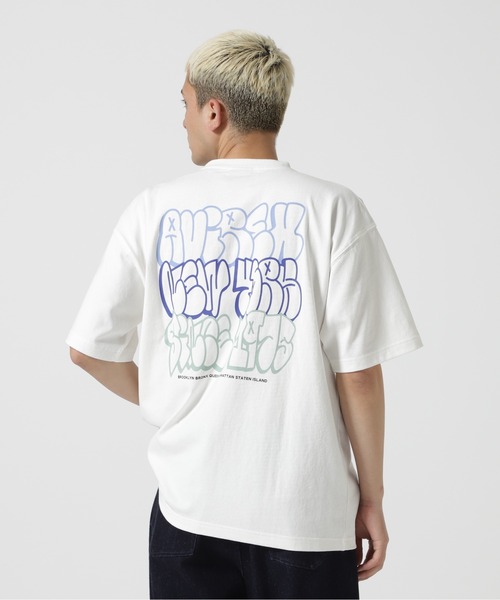 AVIREX(アヴィレックス)の「GRAFFITI AVIREX T-SHIRT / グラフィティ アヴィレックス Tシャツ(Tシャツ/カットソー・メンズ・ブラック/ブルーグレー/ブラウン/ホワイト・XX-LARGE/X-LARGE/MEDIUM/LARGE)」の5枚目の写真