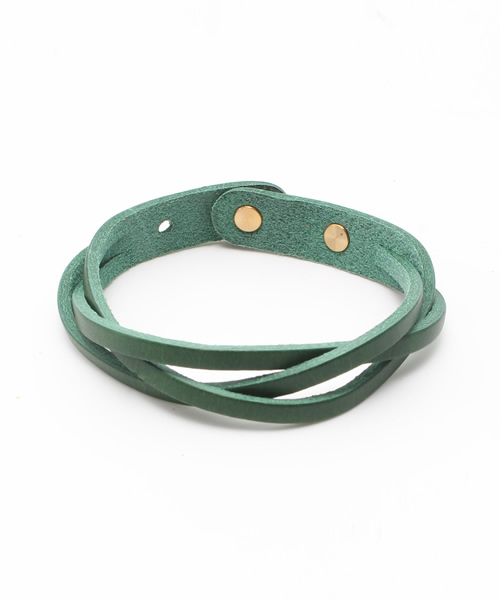 Esperanto(エスペラント)の「esperanto (エスペラント)/イタリアレザー 編み込みブレスレット(ブレスレット・メンズ・ライトブラウン/イエロー/オレンジ/ネイビー/グリーン/タン/レッド/ブラウン/ブラック/ホワイト/ダークネイビー・ONE SIZE/ONESIZE)」の12枚目の写真