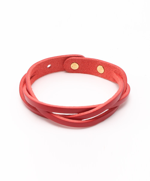 Esperanto(エスペラント)の「esperanto (エスペラント)/イタリアレザー 編み込みブレスレット(ブレスレット・メンズ・ライトブラウン/イエロー/オレンジ/ネイビー/グリーン/タン/レッド/ブラウン/ブラック/ホワイト/ダークネイビー・ONE SIZE/ONESIZE)」の10枚目の写真