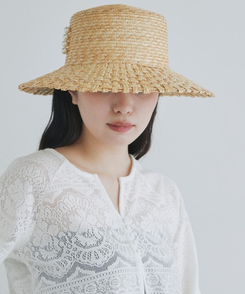 kiehtova(キエトヴァ)の「【kiehtova】igeis hat/イグニスハット(ハット・レディース・ベージュ・FREE)」の1枚目の写真