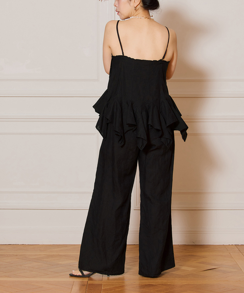 IENA LA BOUCLE(イエナラブークル)の「《追加》IENA LA BOUCLE リネンブロードイージーパンツ(ブラック)(その他パンツ・レディース・ブラック・34/36/38/40)」の19枚目の写真