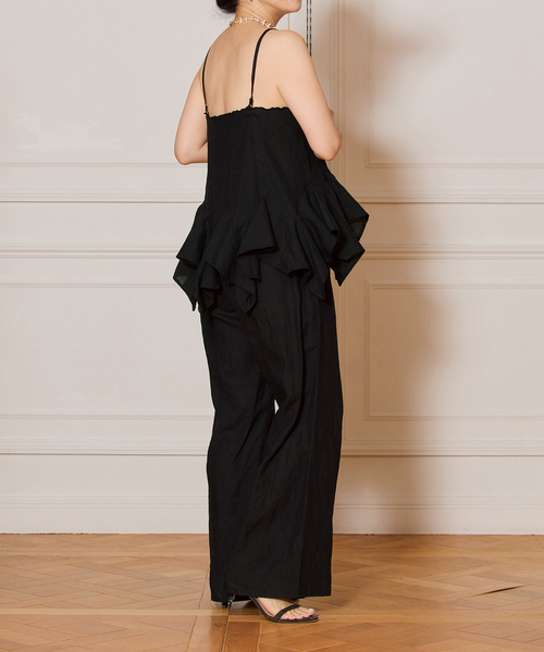 IENA LA BOUCLE(イエナラブークル)の「《追加》IENA LA BOUCLE リネンブロードイージーパンツ(ブラック)(その他パンツ・レディース・ブラック・34/36/38/40)」の18枚目の写真