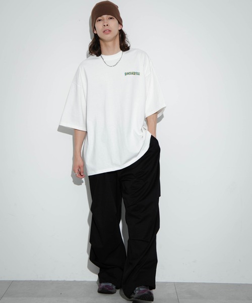 NEW JACK（ニュージャック）の「∴WEGO/別注NEW JACKグラフィックT（Tシャツ/カットソー・メンズ・ホワイト/ブラック/ホワイト系その他/ブラック系その他・MEDIUM/LARGE）」の6枚目の写真