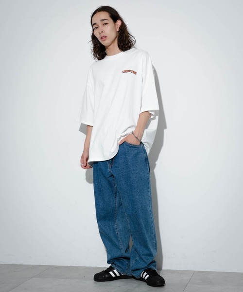 NEW JACK（ニュージャック）の「∴WEGO/別注NEW JACKグラフィックT（Tシャツ/カットソー・メンズ・ホワイト/ブラック/ホワイト系その他/ブラック系その他・MEDIUM/LARGE）」の5枚目の写真