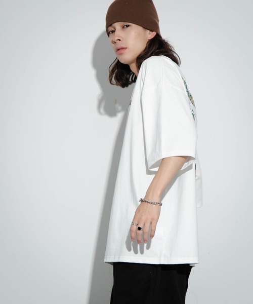 NEW JACK（ニュージャック）の「∴WEGO/別注NEW JACKグラフィックT（Tシャツ/カットソー・メンズ・ホワイト/ブラック/ホワイト系その他/ブラック系その他・MEDIUM/LARGE）」の15枚目の写真