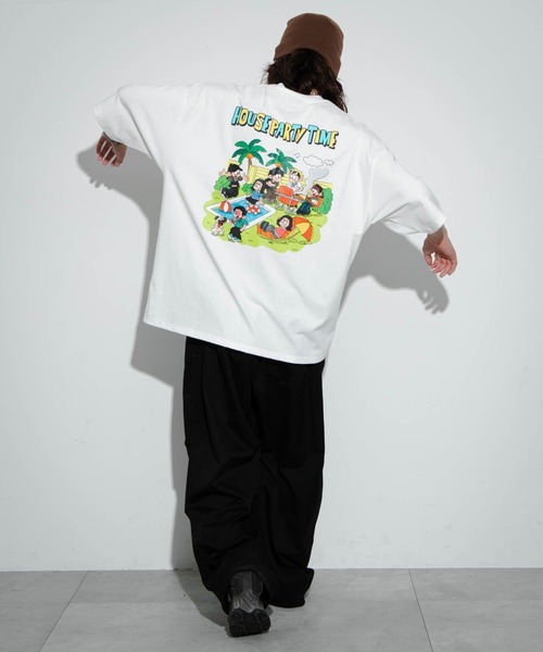 NEW JACK（ニュージャック）の「∴WEGO/別注NEW JACKグラフィックT（Tシャツ/カットソー・メンズ・ホワイト/ブラック/ホワイト系その他/ブラック系その他・MEDIUM/LARGE）」の16枚目の写真