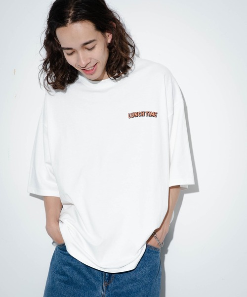 NEW JACK（ニュージャック）の「∴WEGO/別注NEW JACKグラフィックT（Tシャツ/カットソー・メンズ・ホワイト/ブラック/ホワイト系その他/ブラック系その他・MEDIUM/LARGE）」の9枚目の写真