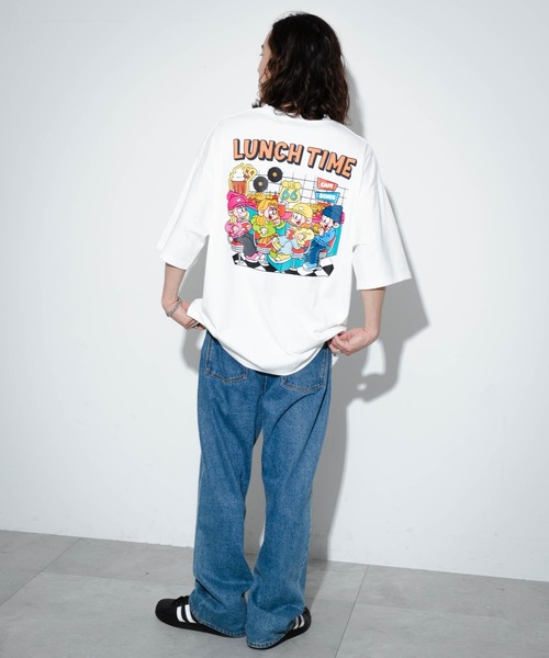 NEW JACK（ニュージャック）の「∴WEGO/別注NEW JACKグラフィックT（Tシャツ/カットソー・メンズ・ホワイト/ブラック/ホワイト系その他/ブラック系その他・MEDIUM/LARGE）」の12枚目の写真