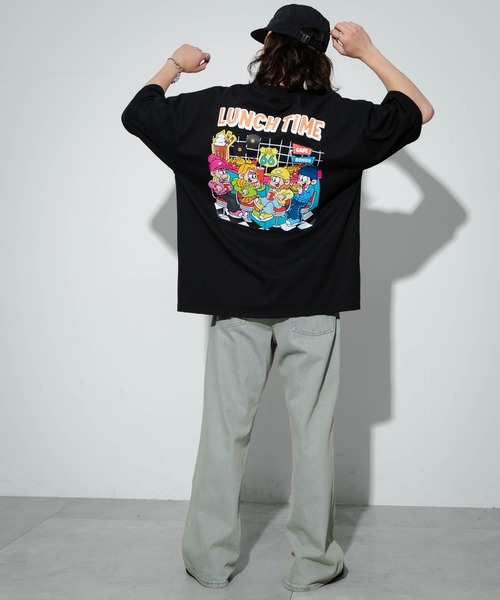 NEW JACK（ニュージャック）の「∴WEGO/別注NEW JACKグラフィックT（Tシャツ/カットソー・メンズ・ホワイト/ブラック/ホワイト系その他/ブラック系その他・MEDIUM/LARGE）」の20枚目の写真