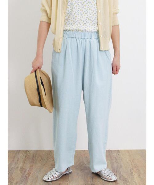 Samansa Mos2（サマンサ モスモス）の「デニムイージーパンツ（その他パンツ・レディース・サックスブルー/ブルー・F）」の21枚目の写真