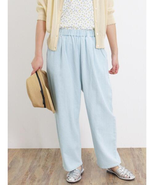 Samansa Mos2（サマンサ モスモス）の「デニムイージーパンツ（その他パンツ・レディース・サックスブルー/ブルー・F）」の22枚目の写真