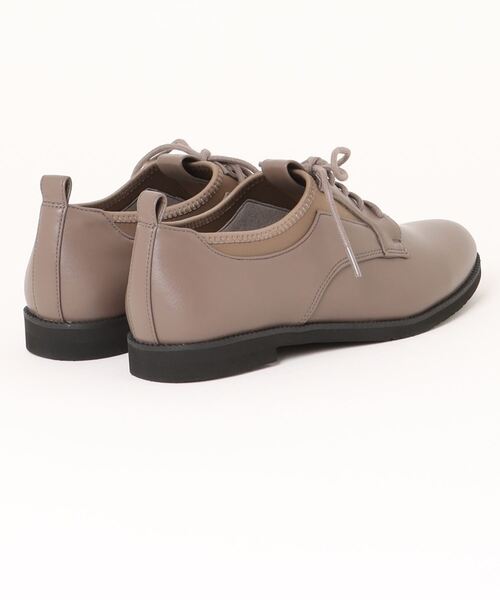 JELLY BEANS（ジェリービーンズ）の「ストレッチトップラインレースアップマニッシュシューズ(204-44014)JELLY BEANS(ジェリービーンズ)（ドレスシューズ・レディース・グレイッシュベージュ/シルバー・22.5/23/23.5/24/24.5）」の19枚目の写真