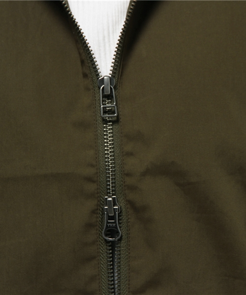 CIAOPANIC（チャオパニック）の「【Ciaopanic】　ノーカラージップコート（その他アウター・レディース・ベージュ/カーキ・FREE）」の4枚目の写真