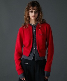 PRANK PROJECT（プランクプロジェクト）の「レイヤードクルーカーデ/Layered Crew Neck Cardigan（カーディガン/ボレロ）」