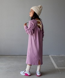 【KIDS】バックベルトワンピース