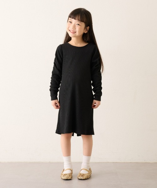CIAOPANIC TYPY（チャオパニックティピー）の「【KIDS】バックベルトワンピース（ワンピース・キッズ・ブラック/パープル/カーキ・XX-LARGE/X-LARGE/LARGE/MEDIUM/SMALL）」の16枚目の写真