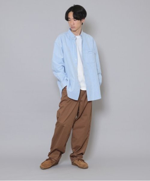 GLAZOS(グラソス)の「【大人向けサイズあり】ストレッチツイル・バギーパンツ(その他パンツ・キッズ・カーキ/ブラック/ブラウン/ネイビー・140cm/150cm/160cm/170cm)」の6枚目の写真