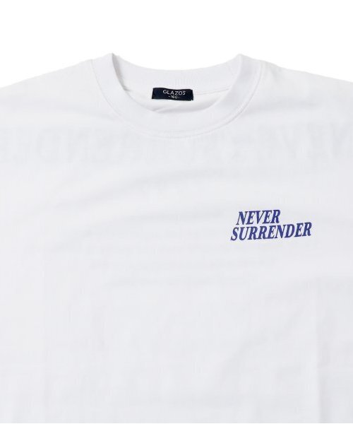 GLAZOS（グラソス）の「【STREET】バック発泡プリント袖ロゴビッグ長袖Tシャツ（Tシャツ/カットソー・キッズ・ブラック/グレー/ホワイト・140cm/150cm/160cm/170cm）」の14枚目の写真