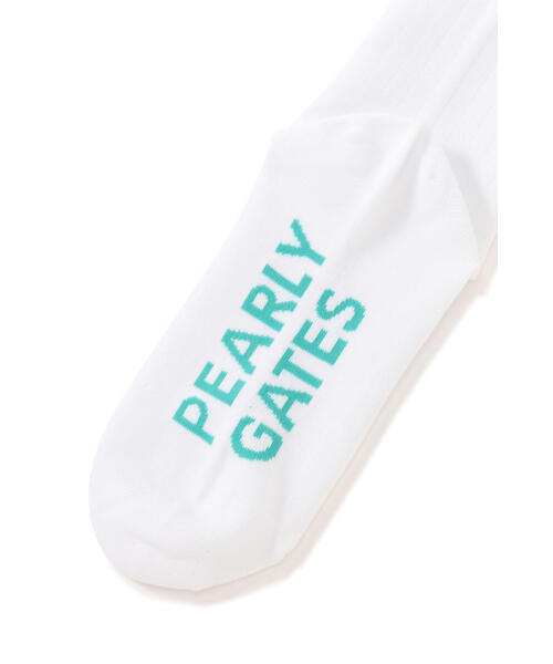 PEARLY GATES（パーリーゲイツ）の「【PEARLY GATES】2ラインニーハイソックス (LADIES)（ソックス/靴下・レディース・グレー/ホワイト/ネイビー・FREE）」の10枚目の写真
