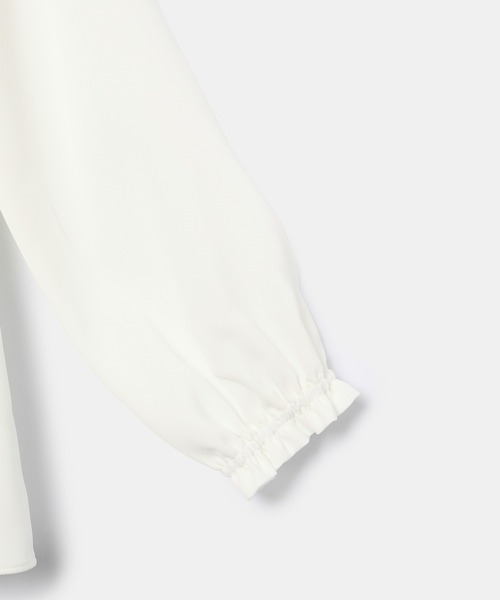 ROPE' PICNIC（ロペピクニック）の「【KIDS】フレアカラーブラウス/リンクコーデ・WEB限定サイズ:110cm（シャツ/ブラウス・キッズ・オフホワイト/ベージュ系その他・150/140/130/120/110）」の18枚目の写真