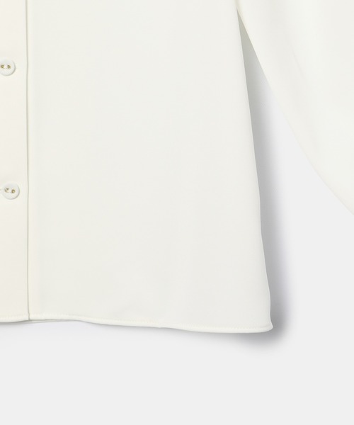 ROPE' PICNIC（ロペピクニック）の「【KIDS】フレアカラーブラウス/リンクコーデ・WEB限定サイズ:110cm（シャツ/ブラウス・キッズ・オフホワイト/ベージュ系その他・150/140/130/120/110）」の17枚目の写真