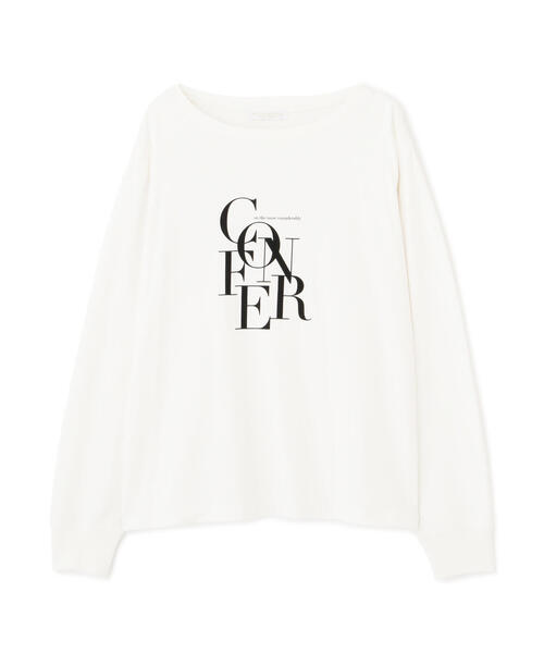 PROPORTION BODY DRESSING(プロポーションボディドレッシング)の「ロゴロンTEE / 1214260906(Tシャツ/カットソー・レディース・ブラック/ベージュ系その他/レッド・FREE)」の5枚目の写真