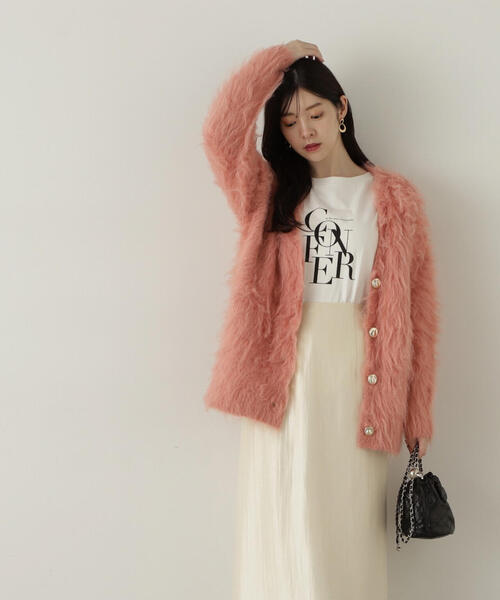 PROPORTION BODY DRESSING(プロポーションボディドレッシング)の「ロゴロンTEE / 1214260906(Tシャツ/カットソー・レディース・ブラック/ベージュ系その他/レッド・FREE)」の14枚目の写真