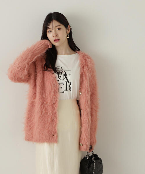 PROPORTION BODY DRESSING(プロポーションボディドレッシング)の「ロゴロンTEE / 1214260906(Tシャツ/カットソー・レディース・ブラック/ベージュ系その他/レッド・FREE)」の16枚目の写真