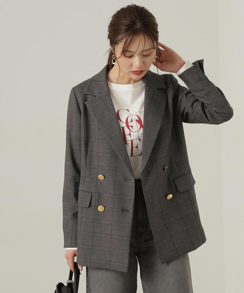 PROPORTION BODY DRESSING(プロポーションボディドレッシング)の「ロゴロンTEE / 1214260906(Tシャツ/カットソー・レディース・ブラック/ベージュ系その他/レッド・FREE)」の1枚目の写真