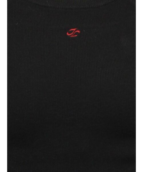 jouetie(ジュエティ)の「リボンラインニットボディスーツ(ニット/セーター・レディース・グリーン/オフホワイト/ブラック・MEDIUM)」の12枚目の写真