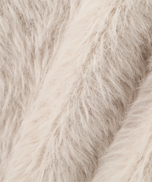 N.（N. Natural Beauty Basic）（エヌエヌナチュラルビューティーベーシック）の「◆フェザーヤーンベスト（ベスト・レディース・ブラウン/グレイッシュベージュ・MEDIUM）」の22枚目の写真