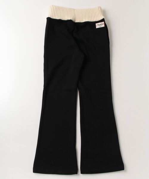 Nope Girl（ノープガール）の「rib sweat tuck pants（スウェットパンツ・レディース・ブラック/グレー/ピンク・SMALL/MEDIUM）」の4枚目の写真