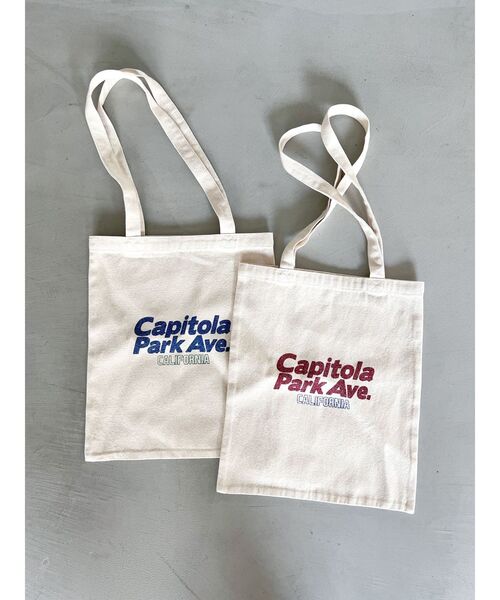 Ungrid（アングリッド）の「キャンバスロゴトートバッグ（トートバッグ・レディース・レッド/ブルー・FREE）」の10枚目の写真