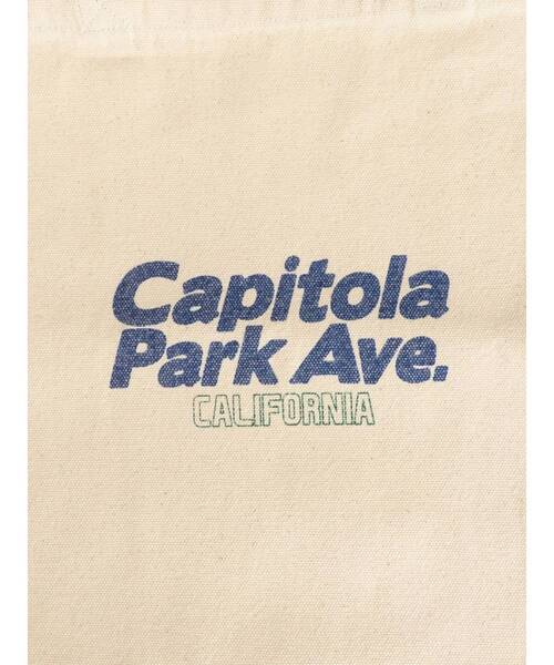 Ungrid（アングリッド）の「キャンバスロゴトートバッグ（トートバッグ・レディース・レッド/ブルー・FREE）」の5枚目の写真