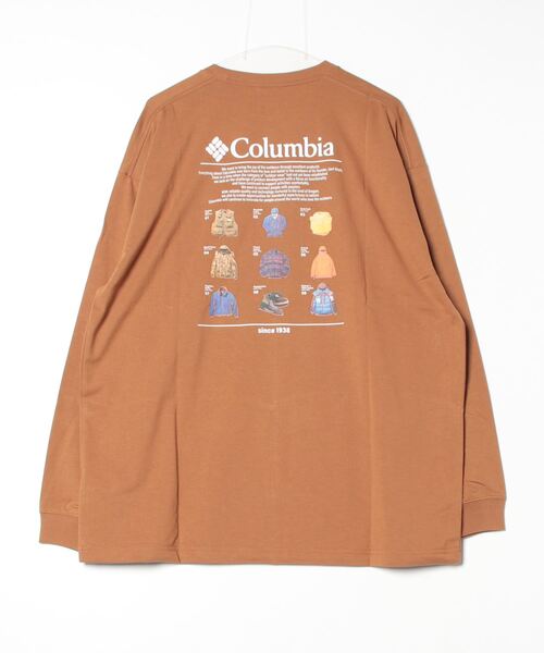 Columbia（コロンビア）の「コロンビア  ロストブルックロングスリーブグラフィックTシャツ（Tシャツ/カットソー・メンズ・ダークグリーン/オフホワイト/ブラック/キャメル・LL/SS/S/M/L）」の6枚目の写真