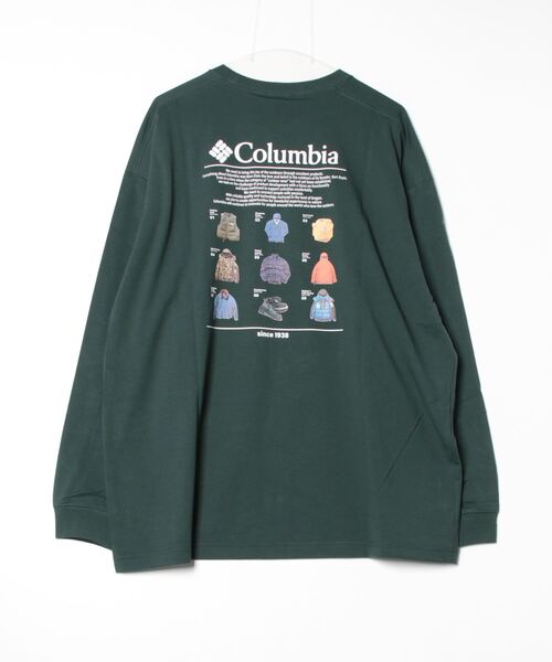 Columbia（コロンビア）の「コロンビア  ロストブルックロングスリーブグラフィックTシャツ（Tシャツ/カットソー・メンズ・ダークグリーン/オフホワイト/ブラック/キャメル・LL/SS/S/M/L）」の7枚目の写真