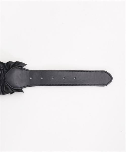 axes femme（アクシーズファム）の「クラシカルバックルゴムベルト（ベルト・レディース・ブラウン/ブラック/ワイン・FREE）」の16枚目の写真