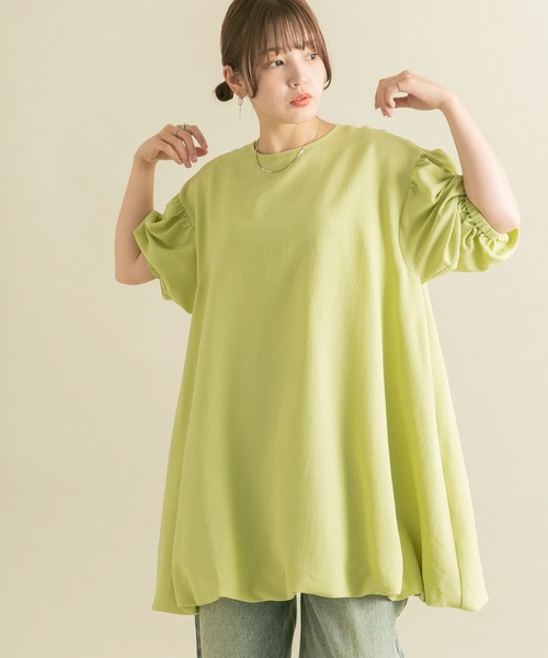 KBF ティアードバルーンミニワンピース　アーバンリサーチ KBF｜ティアードバルーンミニワンピース | Rakuten Fashion(楽天