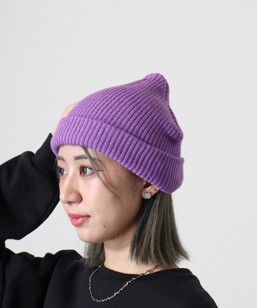 always do what you should doビーニー紫 Always Do What You Should Do Beanie || Worldwide Shipping always