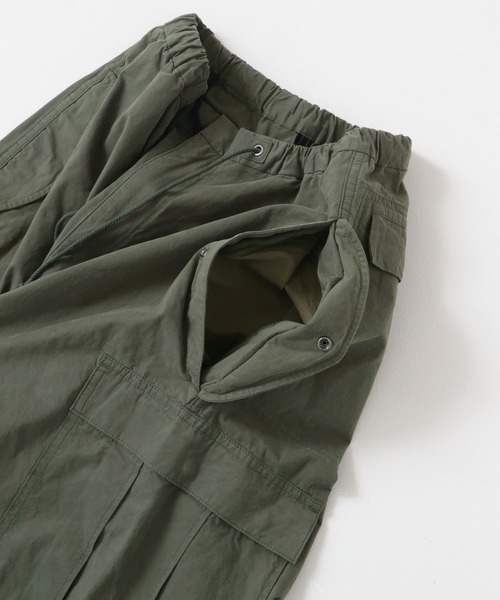 EKAL（エカル）の「パラシュートイージーパンツ（その他パンツ・レディース・オリーブ/ブラック・ONE）」の17枚目の写真