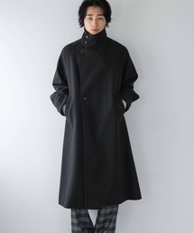LOWRYS FARM | ウールライクスタンドコート　116523(ステンカラーコート)