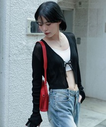 3.3 Field Trip | 3.3 Field Trip/ソデフレアリボンカーディガン(カーディガン/ボレロ)